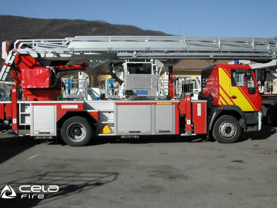 Cela Aerial Ladder Platform ALP325X at work