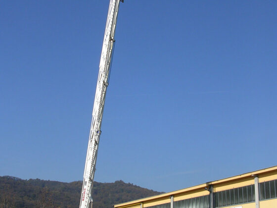 Cela Aerial ladder platforms ALP375X at work