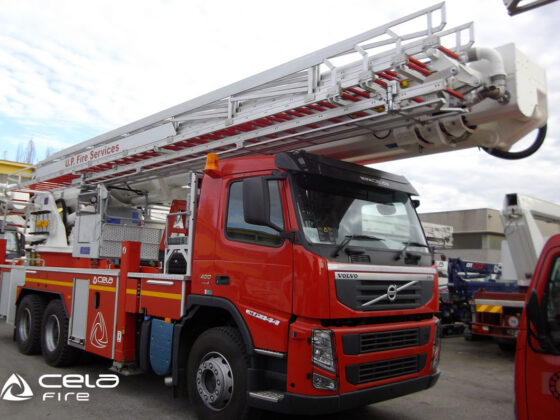 Cela Aerial ladder platforms ALP444X at work