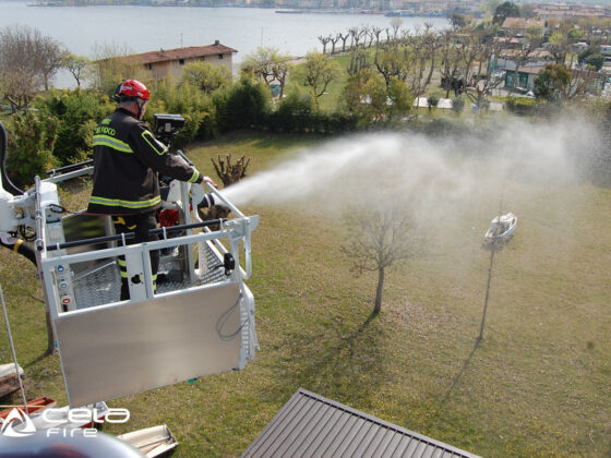 Cela Aerial ladder platforms ALP505 at work