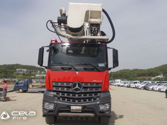 Cela Aerial ladder platforms ALP727X at work