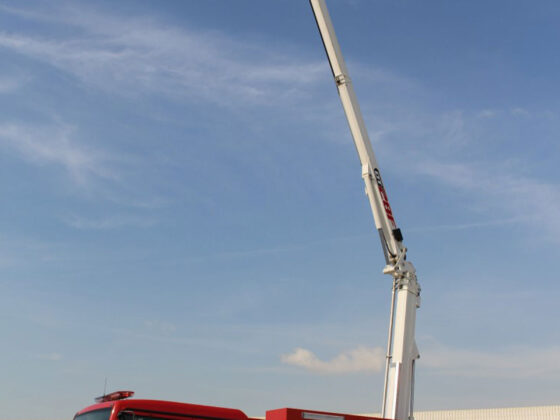 Cela DT28F - Double telescopic fire-fighting 28m height at work