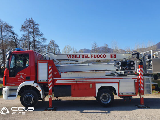 Cela DT30F truck mounted 30m high fire-fighting